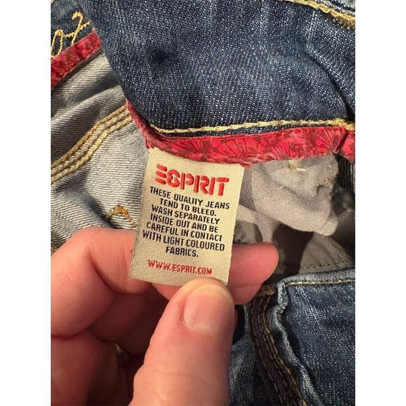 Esprit Men's Straight Jeans 32x32 Blue Denim 5-Pocket Design - Picture 9 of 11